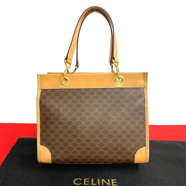 CELINE（セリーヌ） 極 美品 ヴィンテージ マカダム ブラゾン