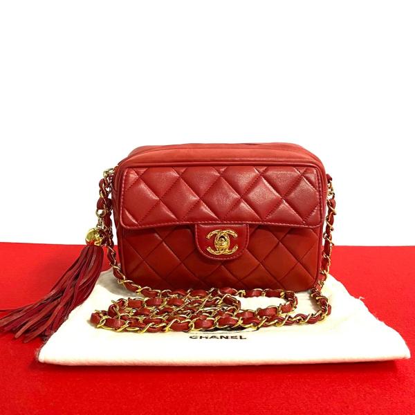 CHANEL 極 美品 袋付き シール有 1番台 シャネル マトラッセ ココ  