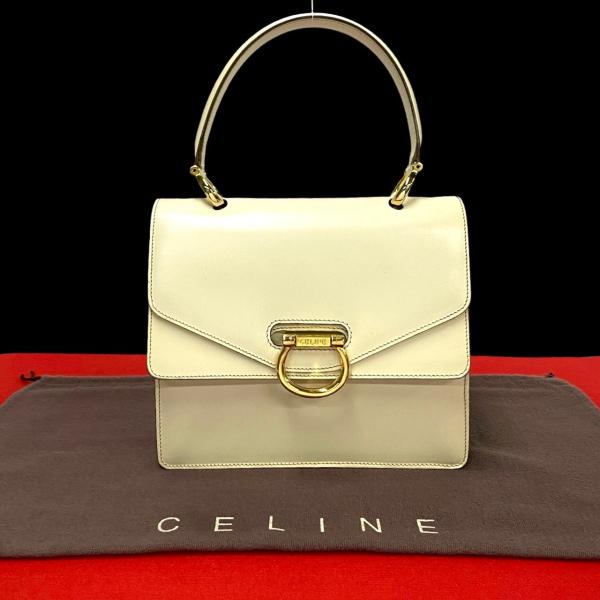 CELINE（セリーヌ） 極 美品 希少品 ヴィンテージ ガンチーニ ロゴ