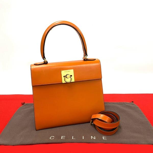 CELINE（セリーヌ） ほぼ未使用 希少品 ヴィンテージ リング金具 ロゴ