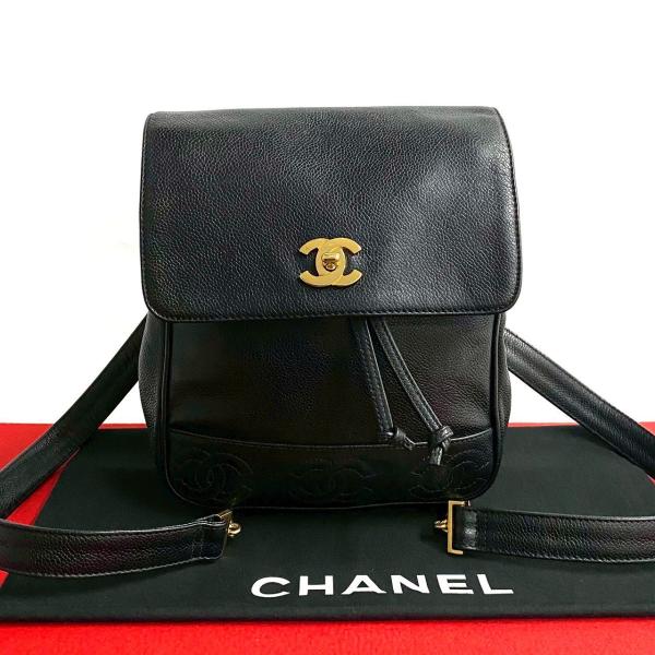 CHANEL 極 美品 シール有 4番台 シャネル トリプルココ キャビア CHANEL 極 美品 シール有 4番台 シャネル トリプルココ キャビア