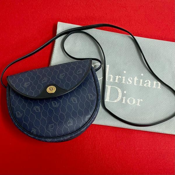 極 美品 Christian Dior ディオール ヴィンテージ ハニカム 柄 極 美品 Christian Dior ディオール ヴィンテージ ハニカム 柄