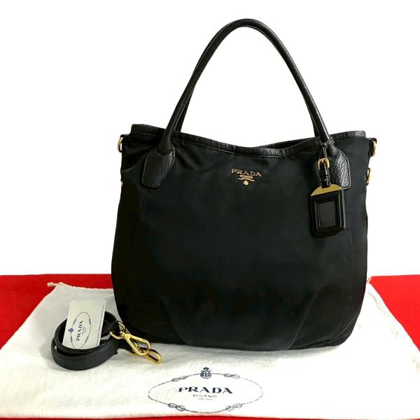 希少 極美品 プラダ 2way ボストンバッグ 三角ロゴ 鍵付 ウール 本革 黒 希少 極美品 プラダ 2way ボストンバッグ 三角ロゴ 鍵付 ウール