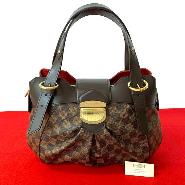 ルイヴィトン バッグ ダミエ システィナPM LOUIS VUITTON（ルイ・ヴィトン） ほぼ未使用 システィナ PM ダミエ