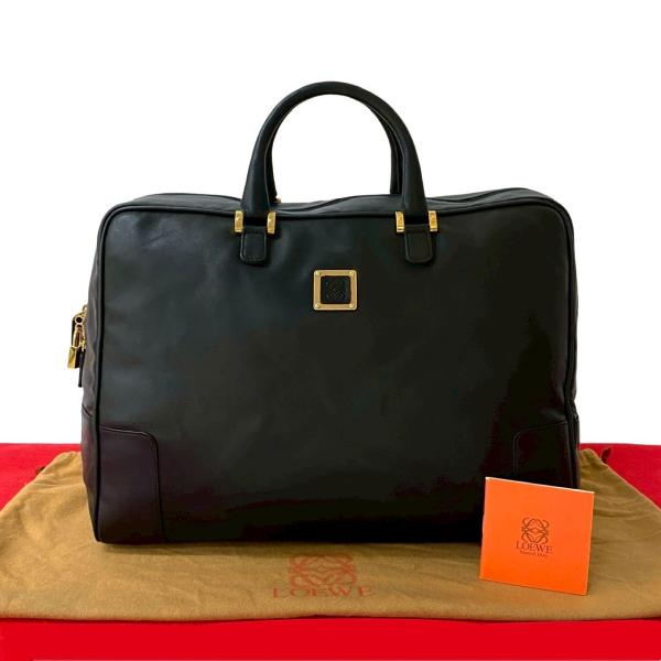 LOEWE（ロエベ） 極 美品 希少品 袋付き アナグラム ロゴ 金具