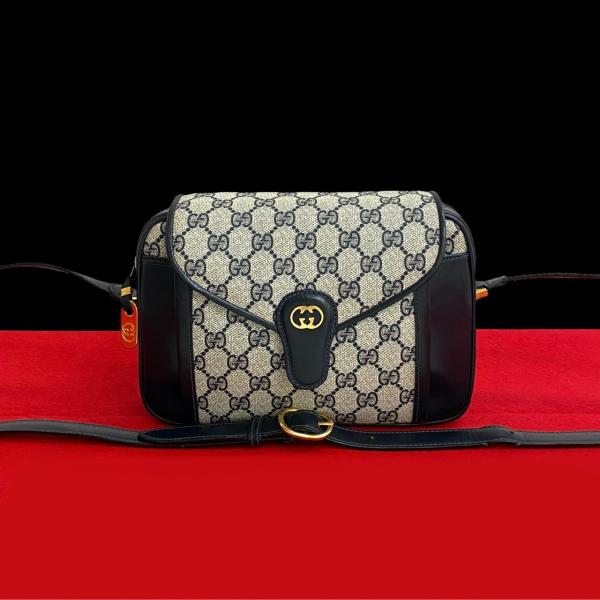 GUCCI 極 美品 グッチ オールドグッチ ヴィンテージ GG ロゴ