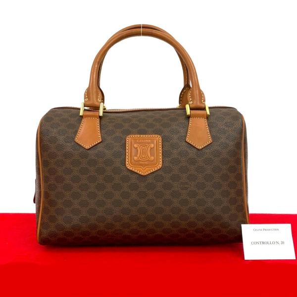 美品 CELINE セリーヌ ヴィンテージ マカダム ブラゾン トリオンフ CELINE 極 美品 セリーヌ ヴィンテージ マカダム ブラゾン 柄