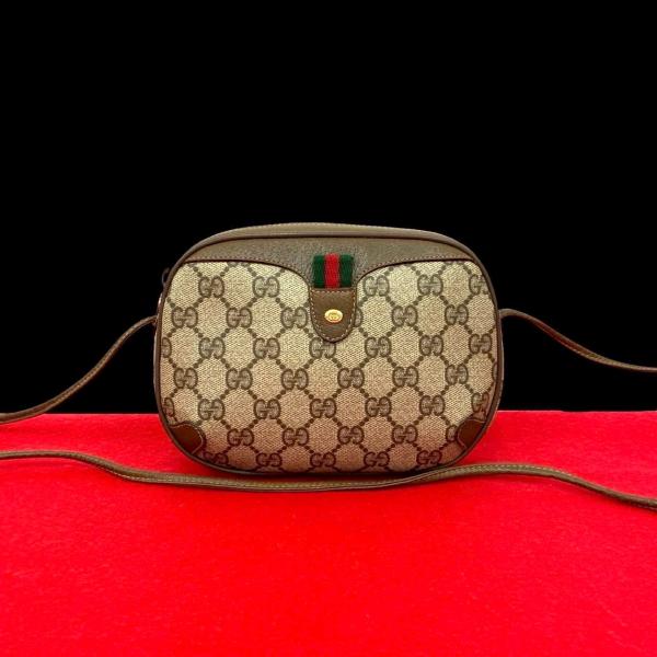 GUCCI 極 美品 グッチ オールドグッチ ヴィンテージ シェリー