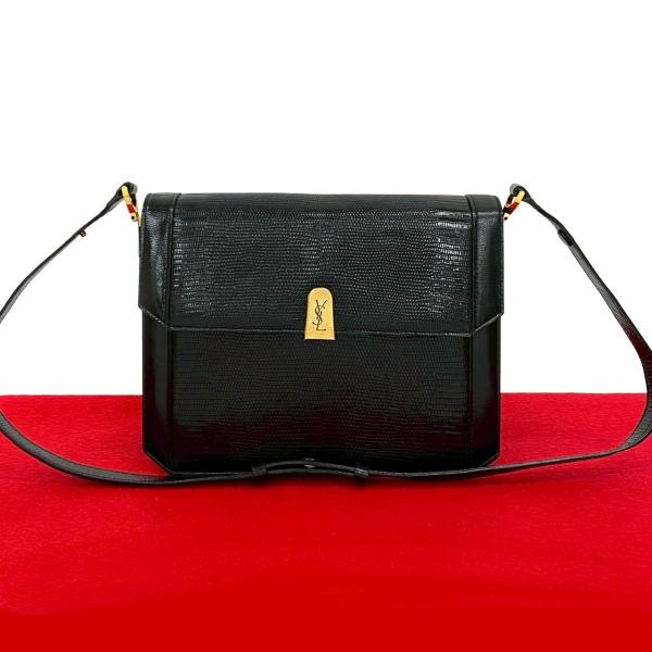 Yves Saint Laurent（イヴ・サンローラン） 極 美品 YSL ロゴ 金具