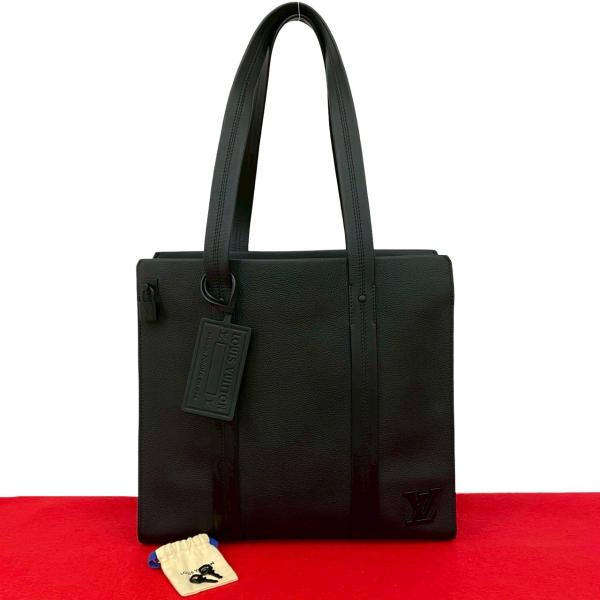 LOUIS VUITTON 極 美品 鍵付き ルイヴィトン テイクオフ トート