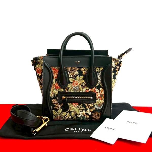 CELINE（セリーヌ） ほぼ未使用 袋付 ラゲージナノショッパー