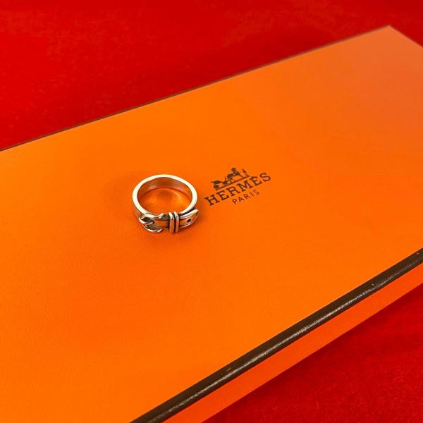 HERMES 極 美品 エルメス サンチュール ベルト モチーフ