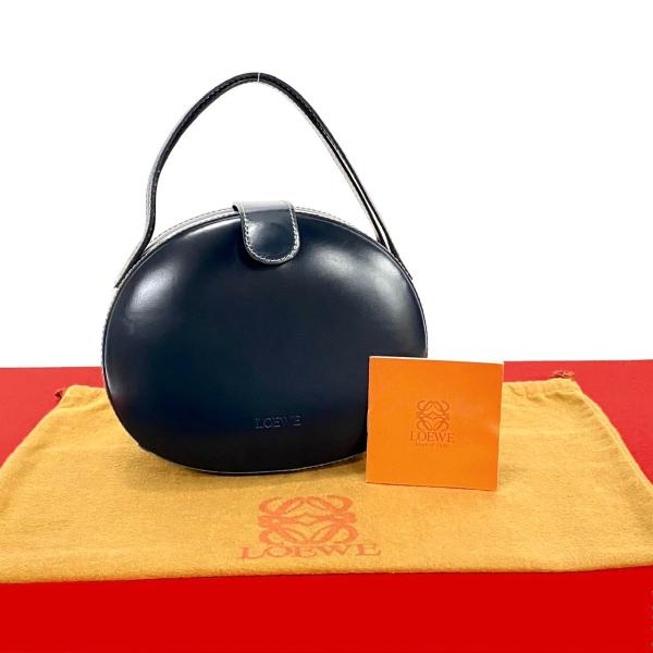 LOEWE（ロエベ） ほぼ未使用 希少品 アナグラム ロゴ カーフ レザー 本