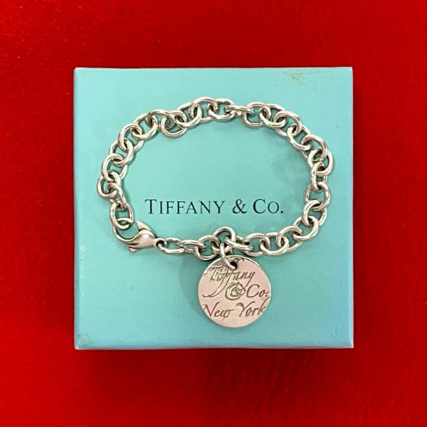 TIFFANY&Co.（ティファニー） 極 美品 ノーツ ラウンド ブレスレット