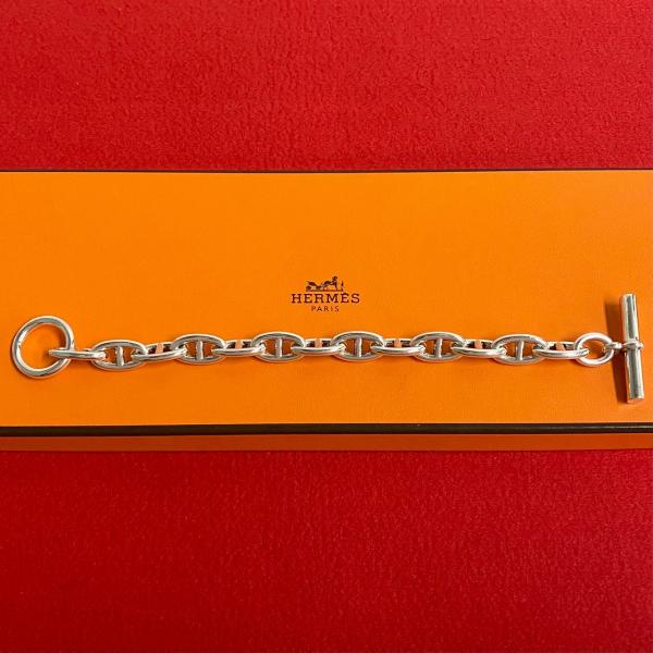 HERMES 極 美品 希少品 エルメス シェーヌダンクル GM 13コマ HERMES 極 美品 希少品 エルメス シェーヌダンクル GM 13コマ