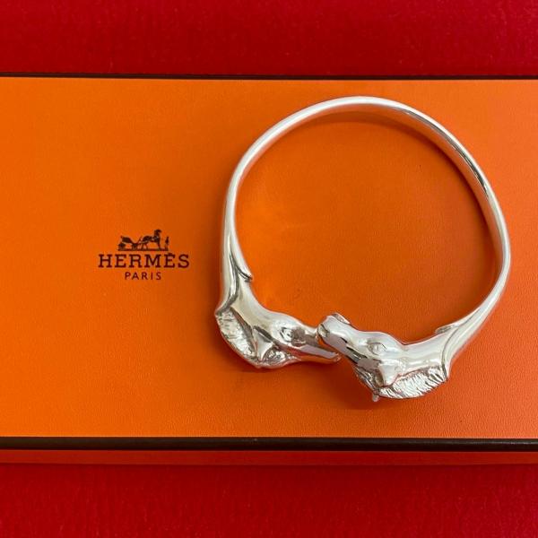HERMES（エルメス） 極 美品 希少品 シュバル ホース ダブルヘッド