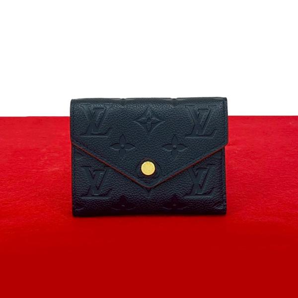 【未使用】ルイヴィトン モノグラム アンプラント ヴィクトリーヌ 三つ折り財布 LOUIS VUITTON（ルイ・ヴィトン） 未使用保管品 ポルトフォイユ