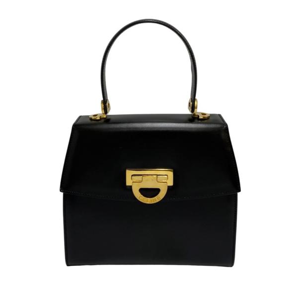 CELINE（セリーヌ） ほぼ未使用 希少品 ヴィンテージ ロゴ 金具 カーフ