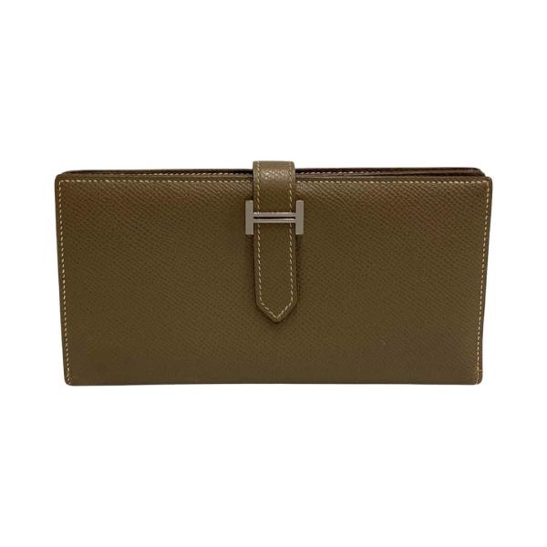 HERMES（エルメス） 極 美品 □O刻印 2011年製 ベアンスフレ ロゴ 金具