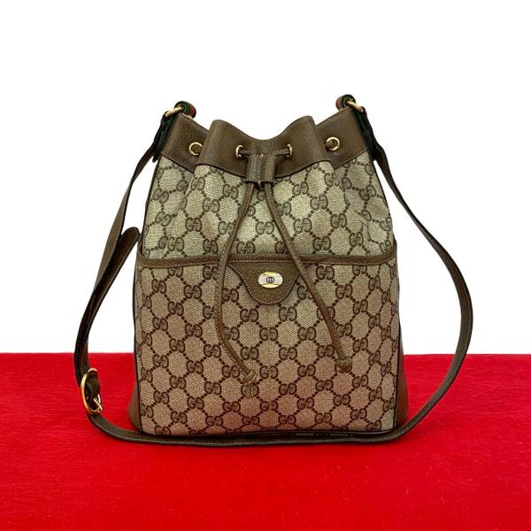 GUCCI（グッチ） 極 美品 オールドグッチ ヴィンテージ GG ロゴ 金具