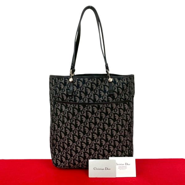 極 美品 希少品 Christian Dior ディオール トロッター ロゴ 柄