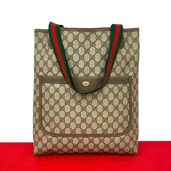 GUCCI（グッチ） 極 美品 オールドグッチ ヴィンテージ シェリーライン