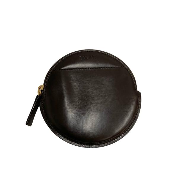 LOEWE（ロエベ） 極 美品 レア品 アナグラム ロゴ オールレザー カーフ