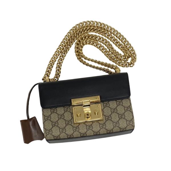 GUCCI（グッチ） 未使用保管品 保存袋付 パドロック GG スモール