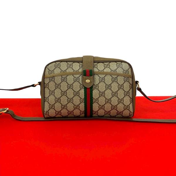 GUCCI（グッチ） 極 美品 オールドグッチ シェリーライン GG ロゴ 柄