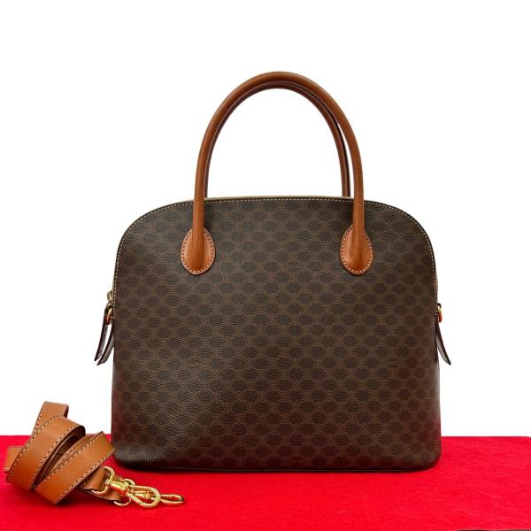 CELINE（セリーヌ） 極 美品 ヴィンテージ マカダム ブラゾン