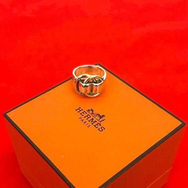 HERMES（エルメス） 極 美品 希少品 ドゥザノー リング シルバー925