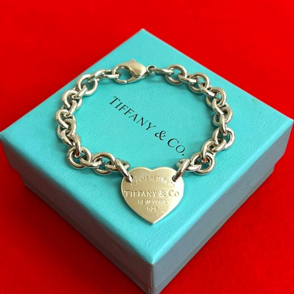 【美品譲渡】ブレスレット リターントゥ ハート タグ TIFFANY&Co.（ティファニー） 極 美品 リターントゥ ハート