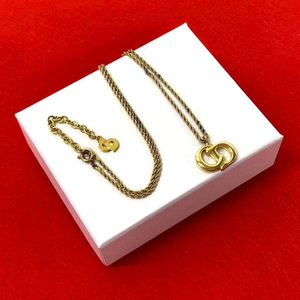 極 美品 Christian Dior ディオール ヴィンテージ CD ロゴ モチーフ