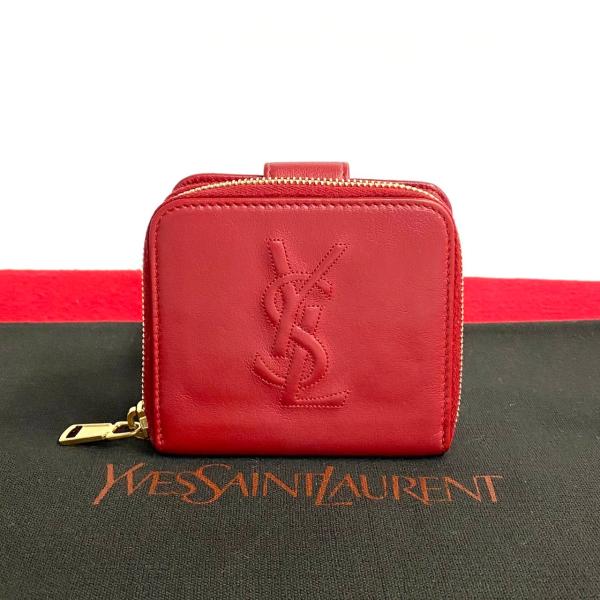 極 美品 YVES SAINT LAURENT イヴ・サンローラン YSL カサンドラ 