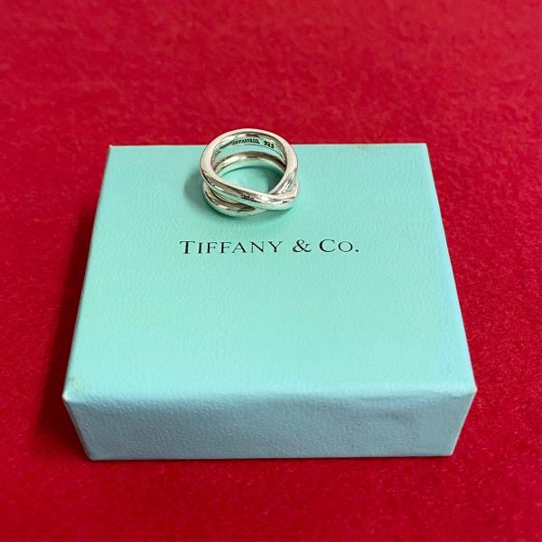 ティファニー　 ロック　リング　シルバー　10号　付属品　ぴかぴか仕上げ TIFFANY&Co. 新品同様 ティファニー パロマピカソ ラブ&キス