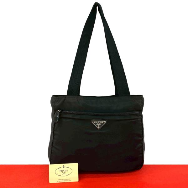 PRADA（プラダ） 極 美品 希少品 三角ロゴ トライアングルロゴ 金具