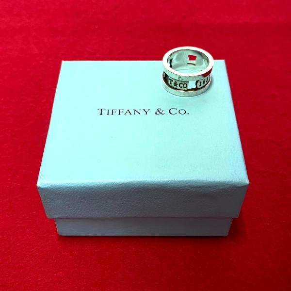 TIFFANY&Co. 極 美品 希少 ティファニー エレメントリング シルバー925 