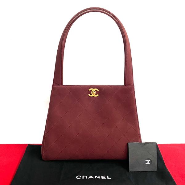 【未使用品】CHANEL シャネル ネームタグ ココマーク マトラッセ CHANEL（シャネル） 未使用保管品 シール有 5番台 マトラッセ ココ