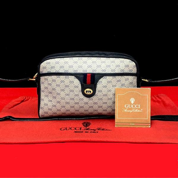 GUCCI 極 美品 グッチ オールドグッチ ヴィンテージ シェリー