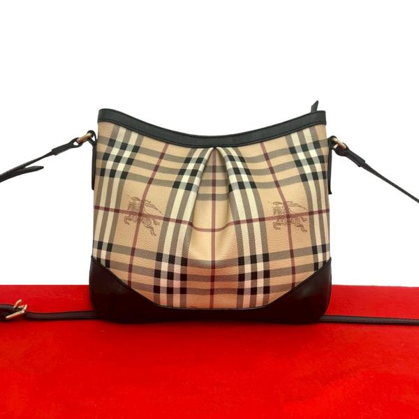 極美品✨BURBERRY'S クラッチバッグ ノバチェック ベージュ ホースロゴ BURBERRY（バーバリー） 極 美品 ノバチェック 柄 シャドーホース ロゴ