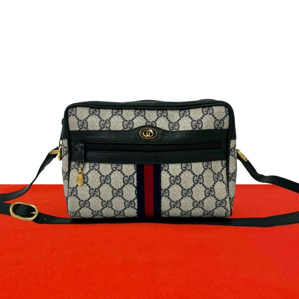 GUCCI グッチ シェリーライン ショルダーバッグ GUCCI（グッチ） 極 美品 オールドグッチ ヴィンテージ シェリーライン