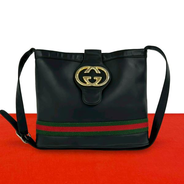 GUCCI（グッチ） 極 美品 オールドグッチ ヴィンテージ シェリーライン