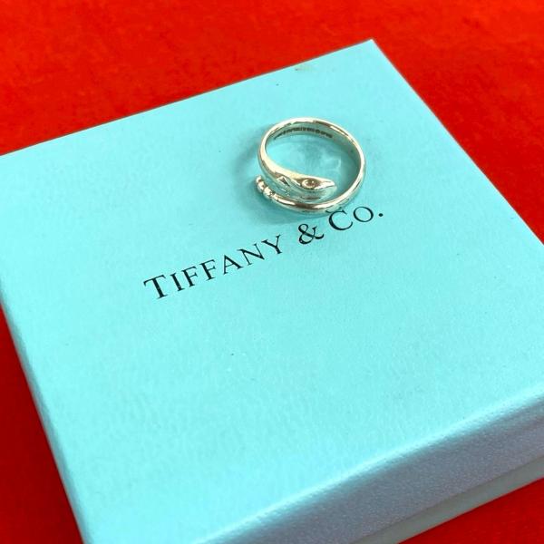 TIFFANY&Co.（ティファニー） 極 美品 スネーク リング シルバー925