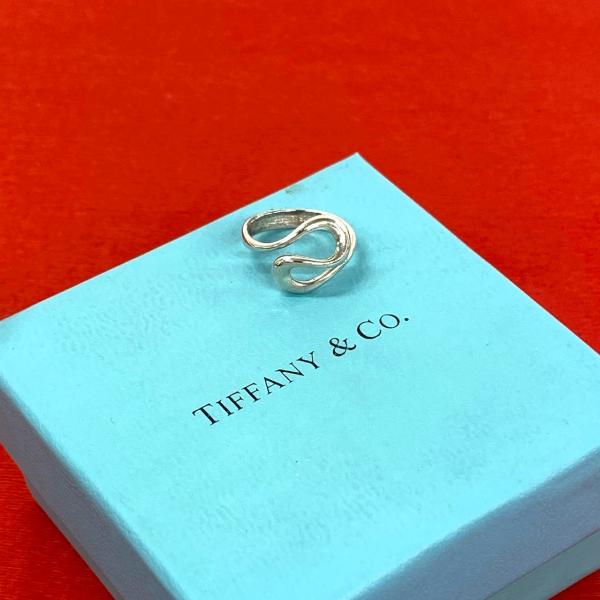 TIFFANY&Co.（ティファニー） 極 美品 オープン ウェーブ リング
