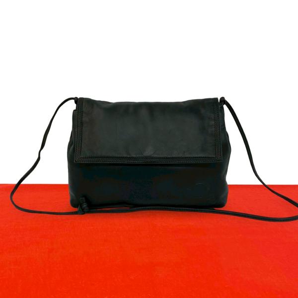 LOEWE（ロエベ） 極 美品 ヴィンテージ アナグラム ロゴ ナッパ レザー