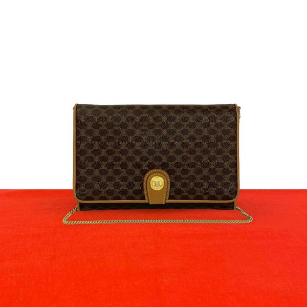 CELINE（セリーヌ） 極 美品 ヴィンテージ マカダム ブラゾン