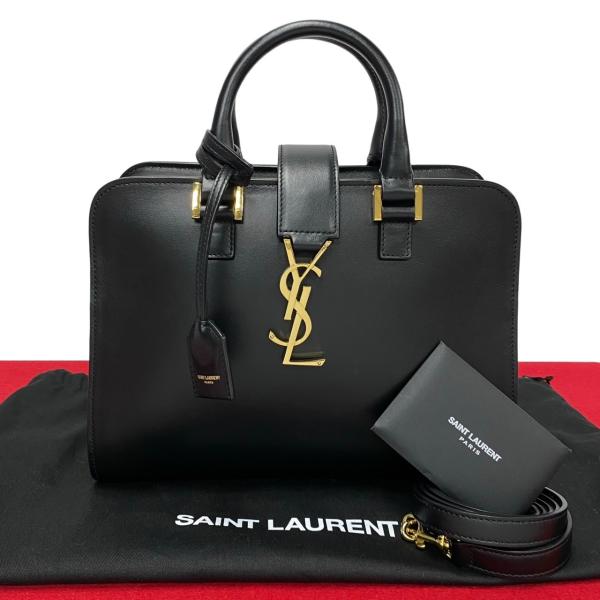 未使用保管品 YVES SAINT LAURENT イヴ サンローラン ベイビーカバス 