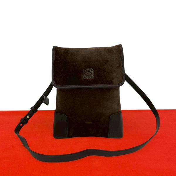 LOEWE（ロエベ） 極 美品 ヴィンテージ アナグラム ロゴ 型押し