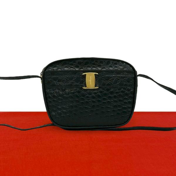 極 美品 Salvatore Ferragamo サルヴァトーレフェラガモ ヴィンテージ
