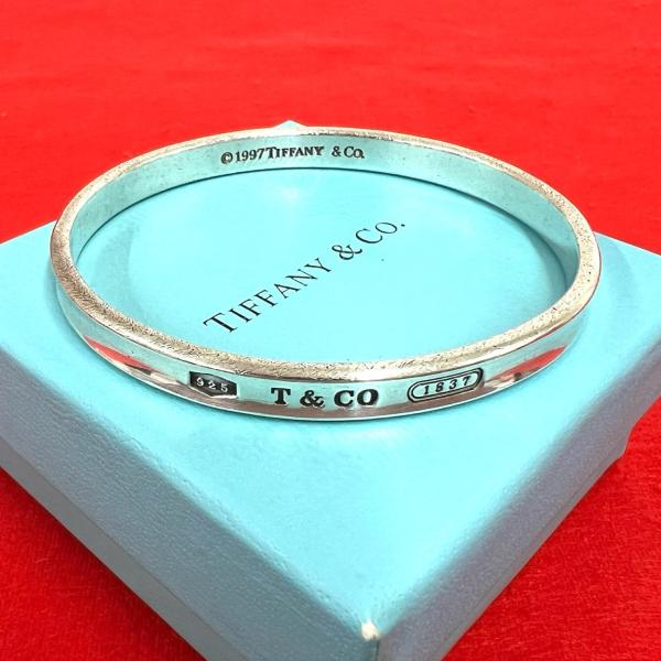 TIFFANY&Co.（ティファニー） 極 美品 ヴィンテージ ナロー バングル